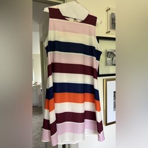 Fab. colorway striped a-line dress - perfect for summer!🏖️
